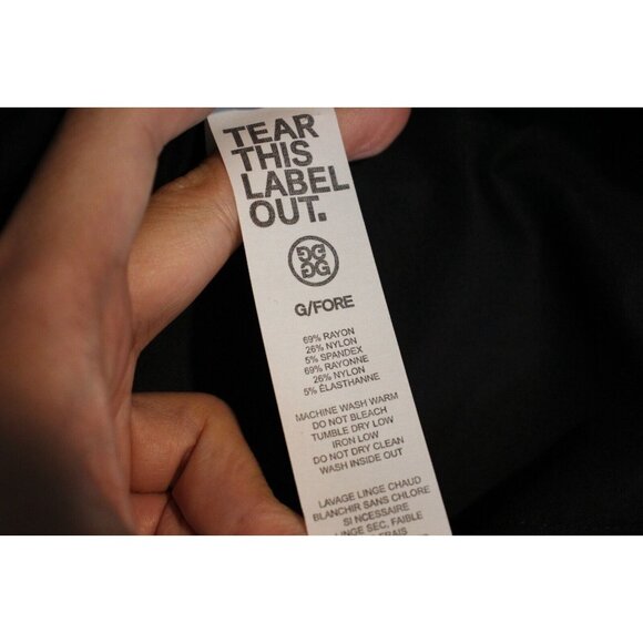 G/Fore Womens 2 26 x 28.5 Double Knit Moto Performance Leggings NEW N1228 - Picture 6 of 6